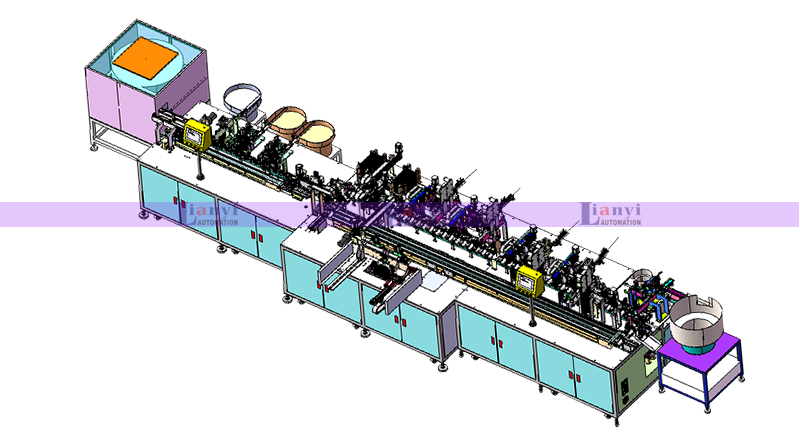 電池盒自動裝配電池片喇叭設備